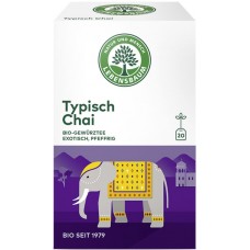 Arbata „Typisch Chai“ su prieskoniais, ekologiška (20pak.x2g)